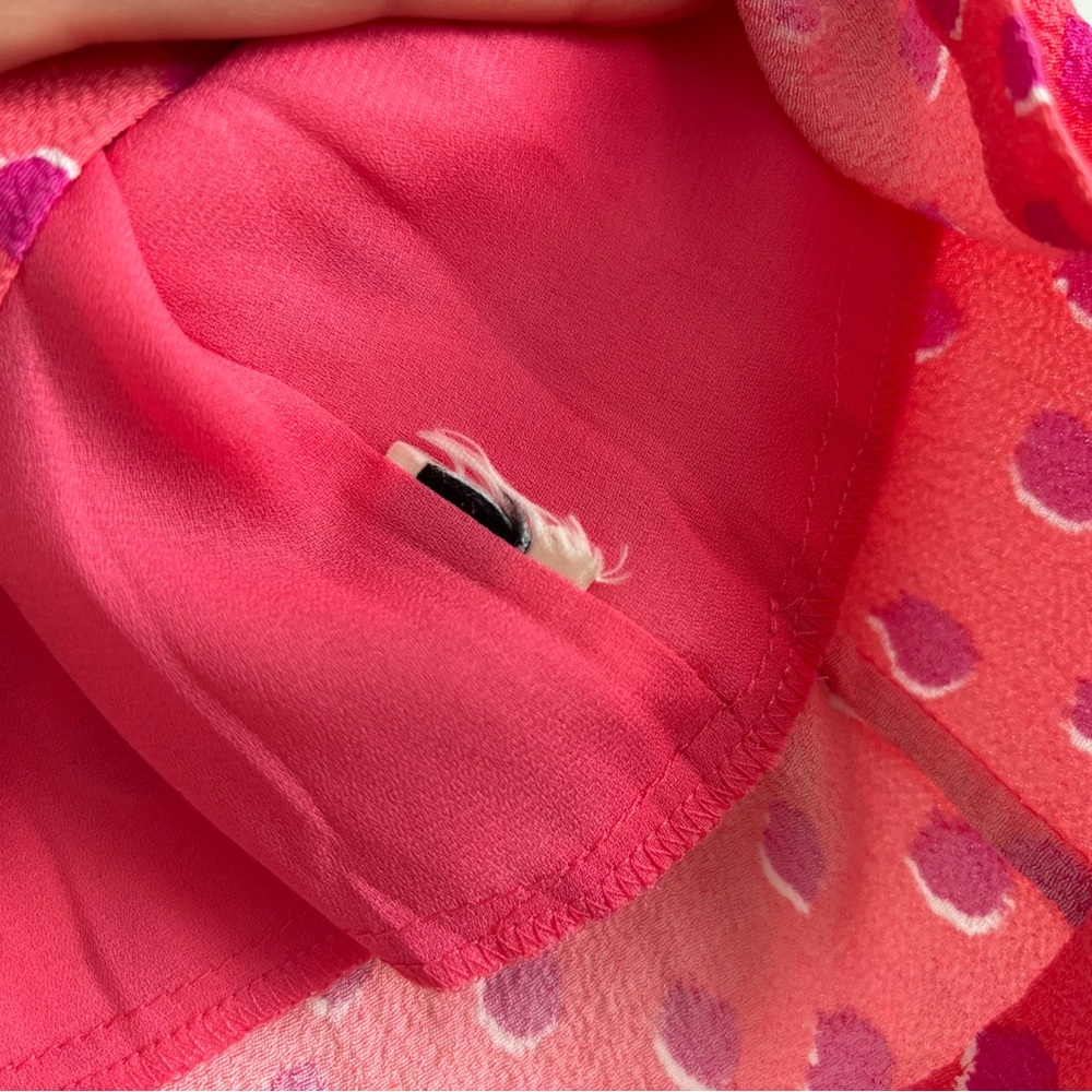 kate spade Pink and Purple Sleeveless Blouse - Picture 7 of 7
